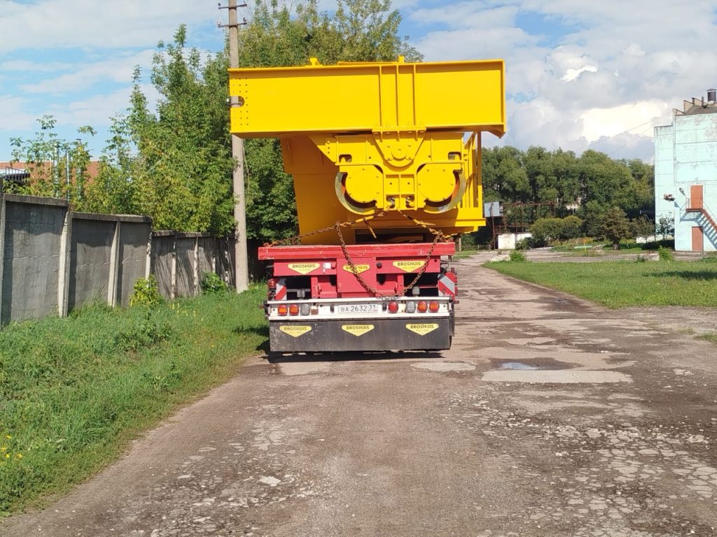 Кран мостовой электрический двухбалочный специальный «Пратцен-кран» с поворотной телегой, грузоподъемностью 20 тонн Машинвест